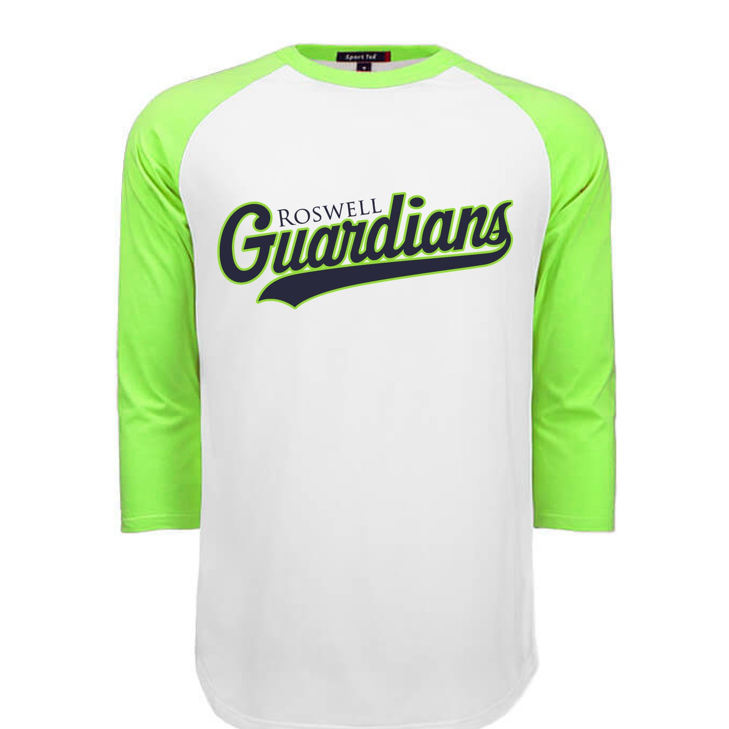WHITE / LIME SHOCK - FRONT
